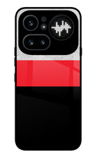 Tri Color Pattern Nothing Phone 4a Pro Metal Case Back Cover by Casekaro