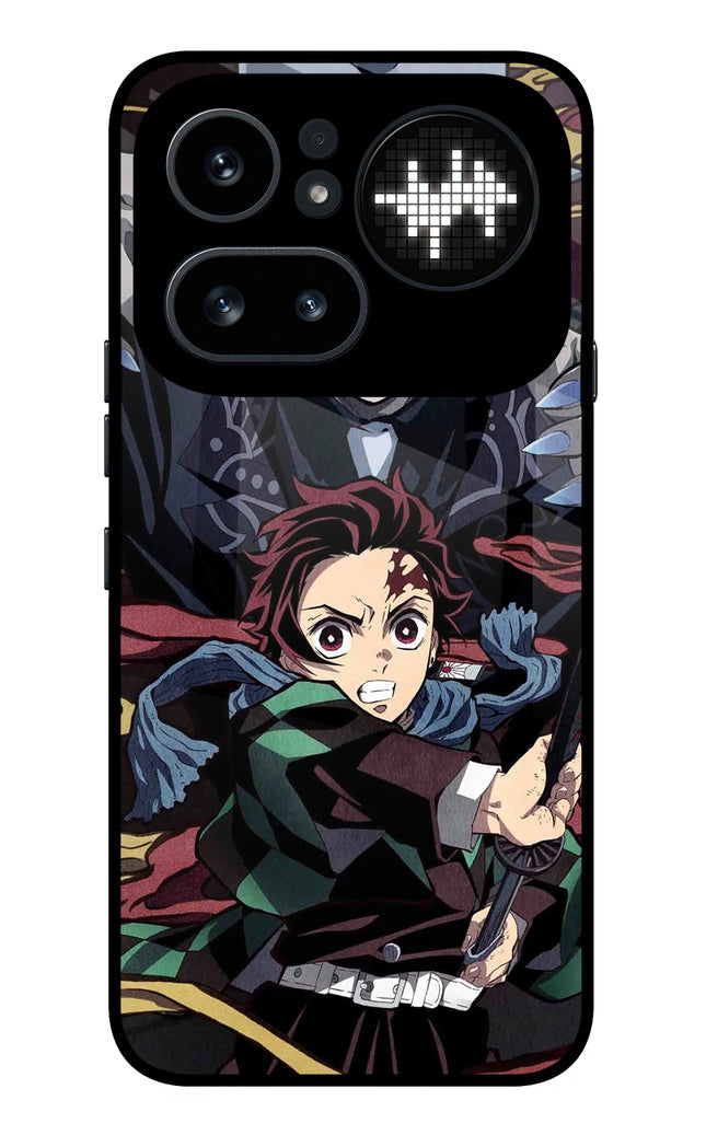 Demon Slayer Nothing Phone 4a Pro Metal Case Back Cover by Casekaro