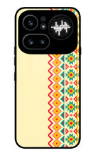 Ethnic Seamless Nothing Phone 4a Pro Metal Case Back Cover by Casekaro