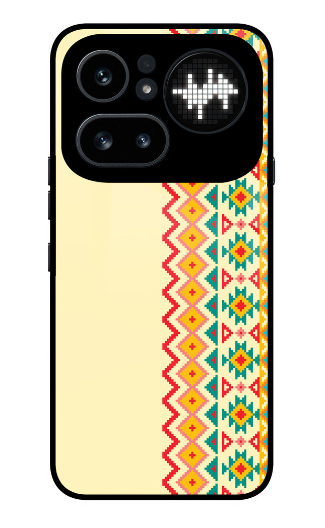 Ethnic Seamless Nothing Phone 4a Pro Metal Case Back Cover by Casekaro