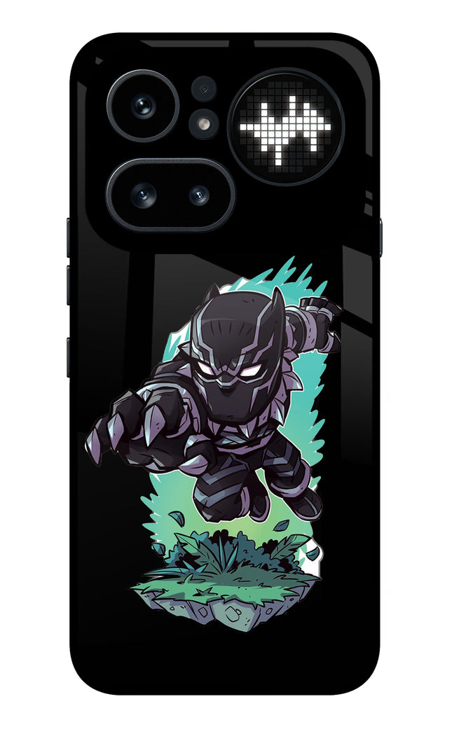 Black Panther Nothing Phone 4a Pro Metal Case Back Cover by Casekaro