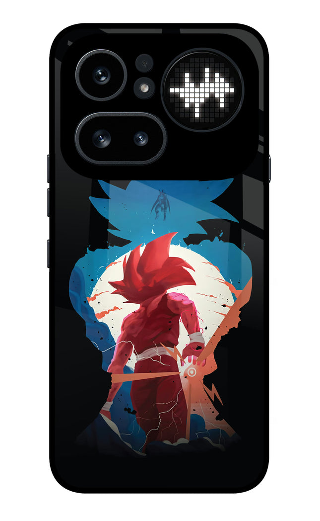 Goku Nothing Phone 4a Pro Metal Case Back Cover by Casekaro
