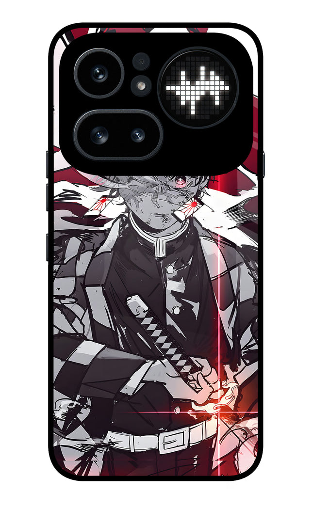 Demon Slayer Nothing Phone 4a Pro Metal Case Back Cover by Casekaro