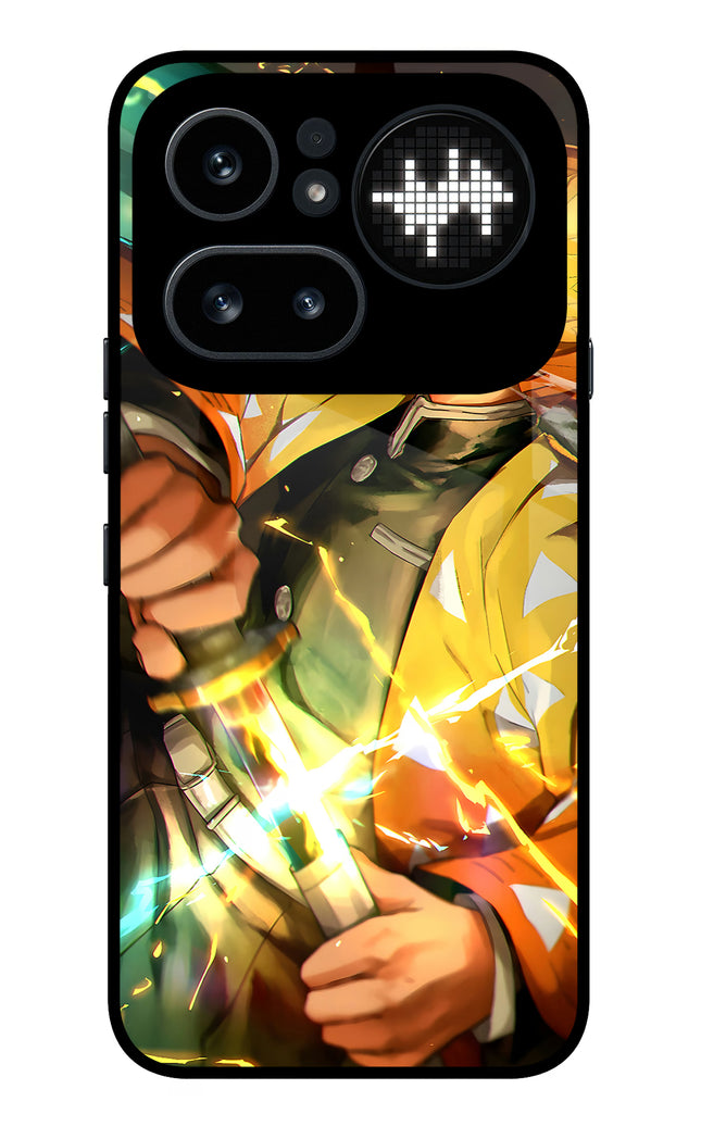 Demon Slayer Nothing Phone 4a Pro Metal Case Back Cover by Casekaro
