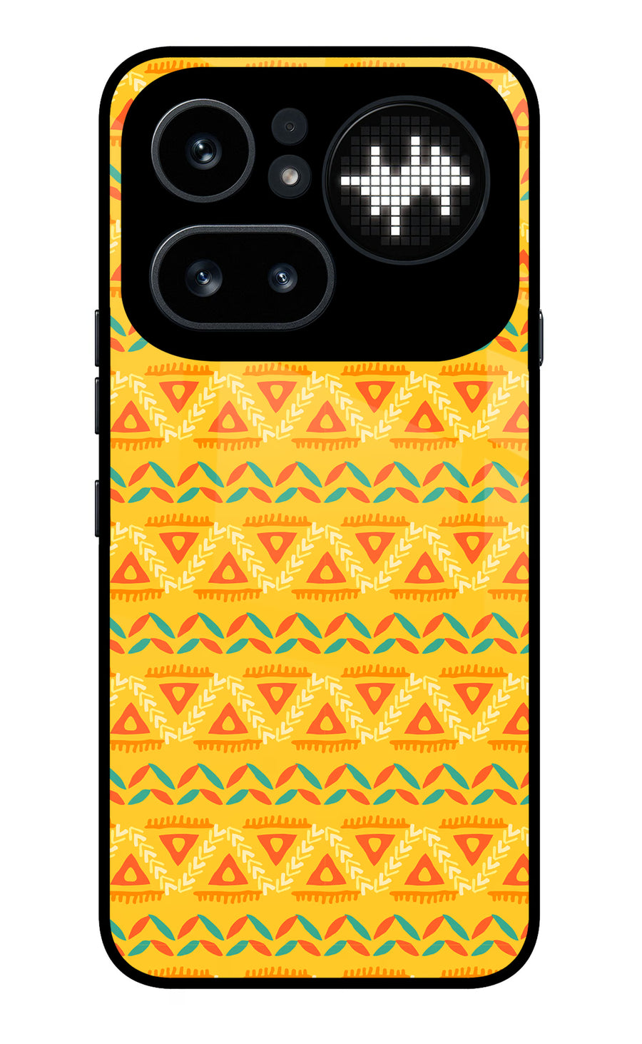Tribal Pattern Nothing Phone 4a Pro Back Cover, Metal case