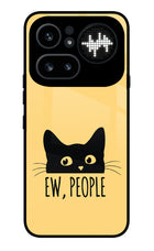 Ew People Catitude Nothing Phone 4a Pro Metal Case Back Cover by Casekaro