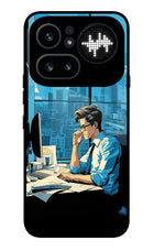 Focused Hustler (AI Generated) Nothing Phone 4a Pro Metal Case Back Cover by Casekaro