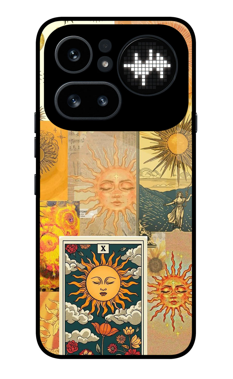 Sun Nothing Phone 4a Pro Back Cover, Metal case