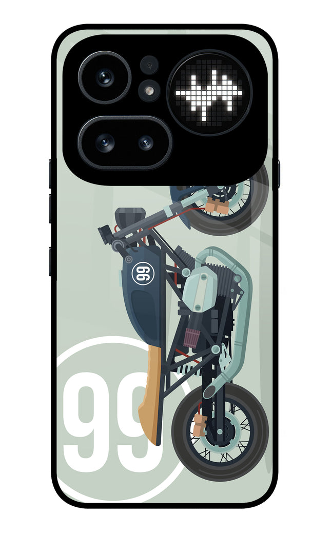 Classic Cafe Racer 99 Nothing Phone 4a Pro Metal Case Back Cover by Casekaro