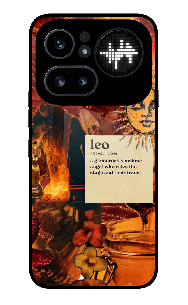 Leo Zodiac Nothing Phone 4a Pro Metal Case Back Cover by Casekaro