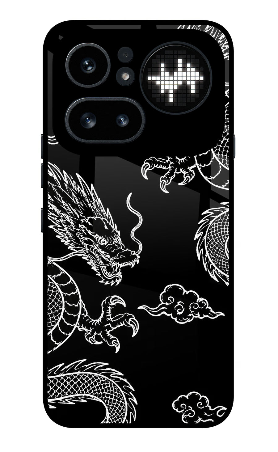Twin Dragons Nothing Phone 4a Pro Back Cover, Metal case