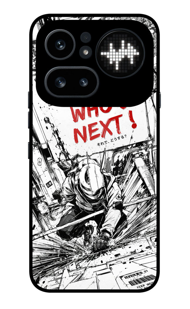 Who's Next Nothing Phone 4a Pro Metal Case Back Cover by Casekaro