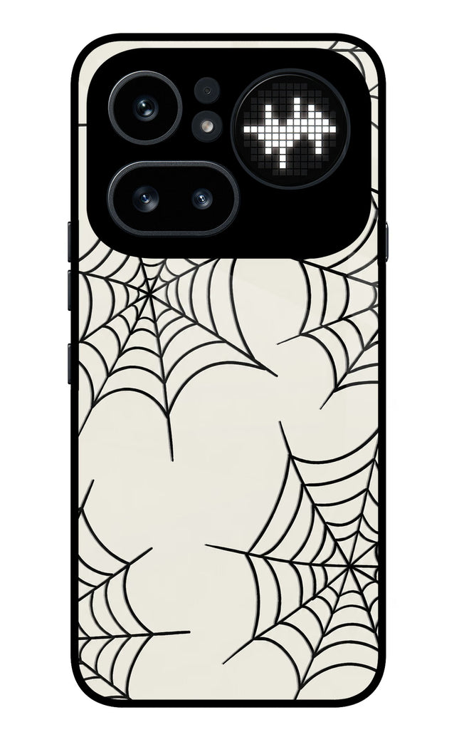 Spider Web Nothing Phone 4a Pro Metal Case Back Cover by Casekaro