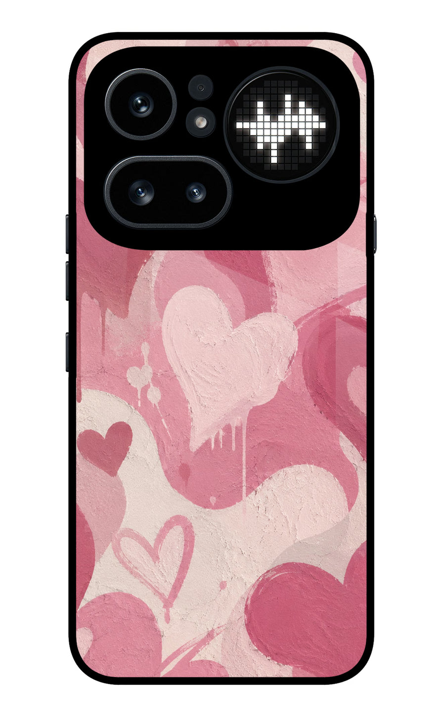 Hearty case Nothing Phone 4a Pro Back Cover, Metal case