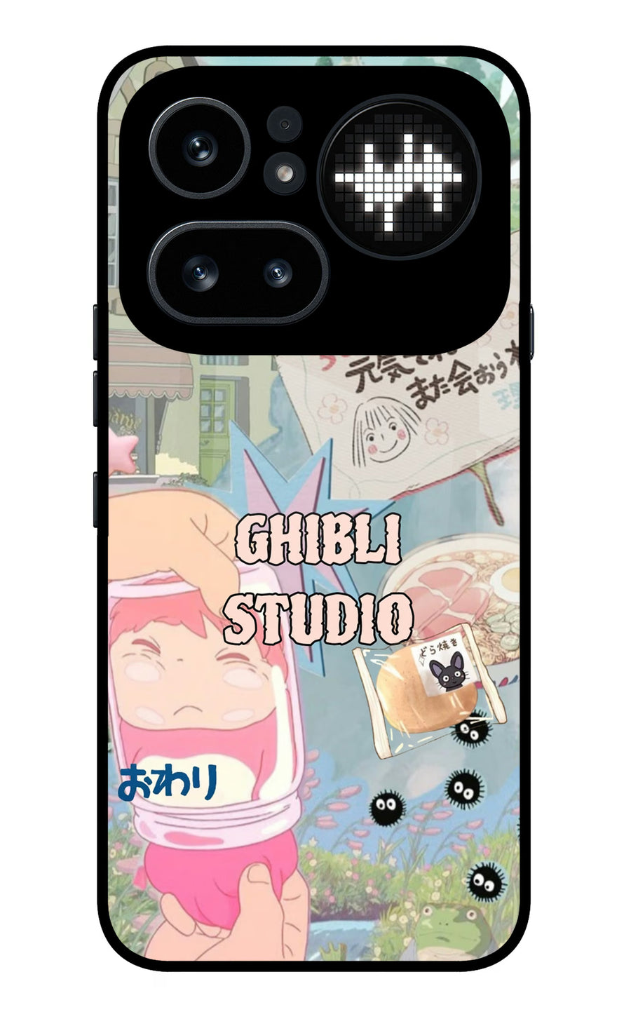 Studio Ghibli Nothing Phone 4a Pro Back Cover, Metal case