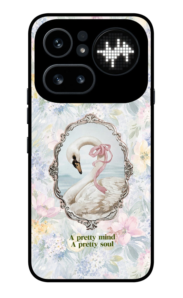 Pretty Mind Pretty Soul Nothing Phone 4a Pro Metal Case Back Cover by Casekaro