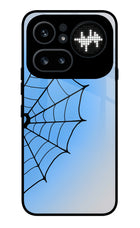 Blue Web Nothing Phone 4a Pro Metal Case Back Cover by Casekaro