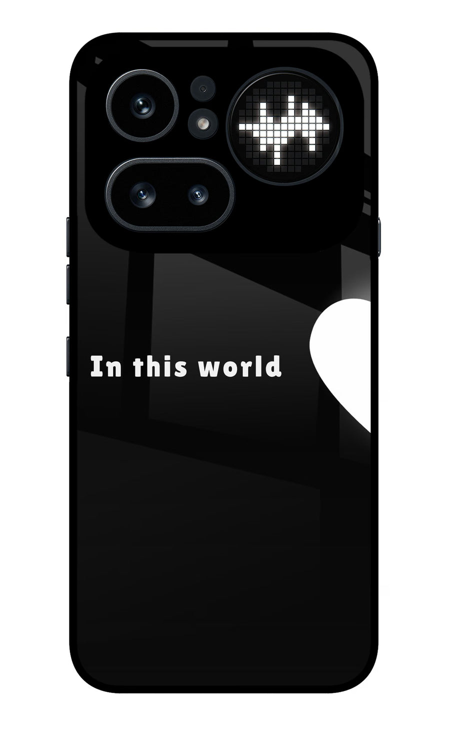 This World Nothing Phone 4a Pro Back Cover, Metal case