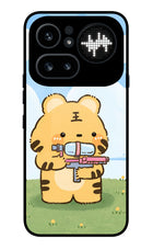 Tiger Treat Nothing Phone 4a Pro Metal Case Back Cover by Casekaro