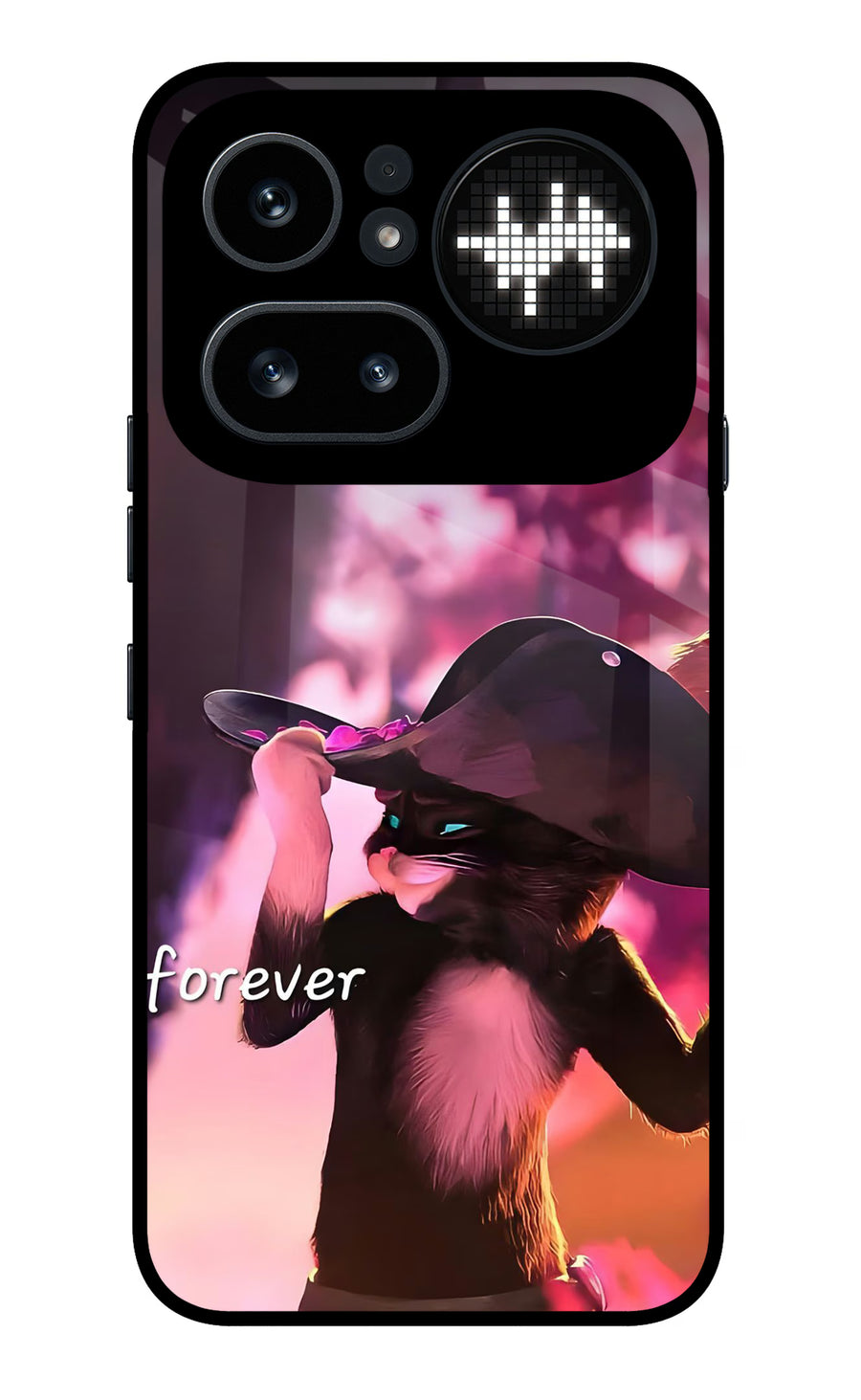 Forever Cat Nothing Phone 4a Pro Back Cover, Metal case