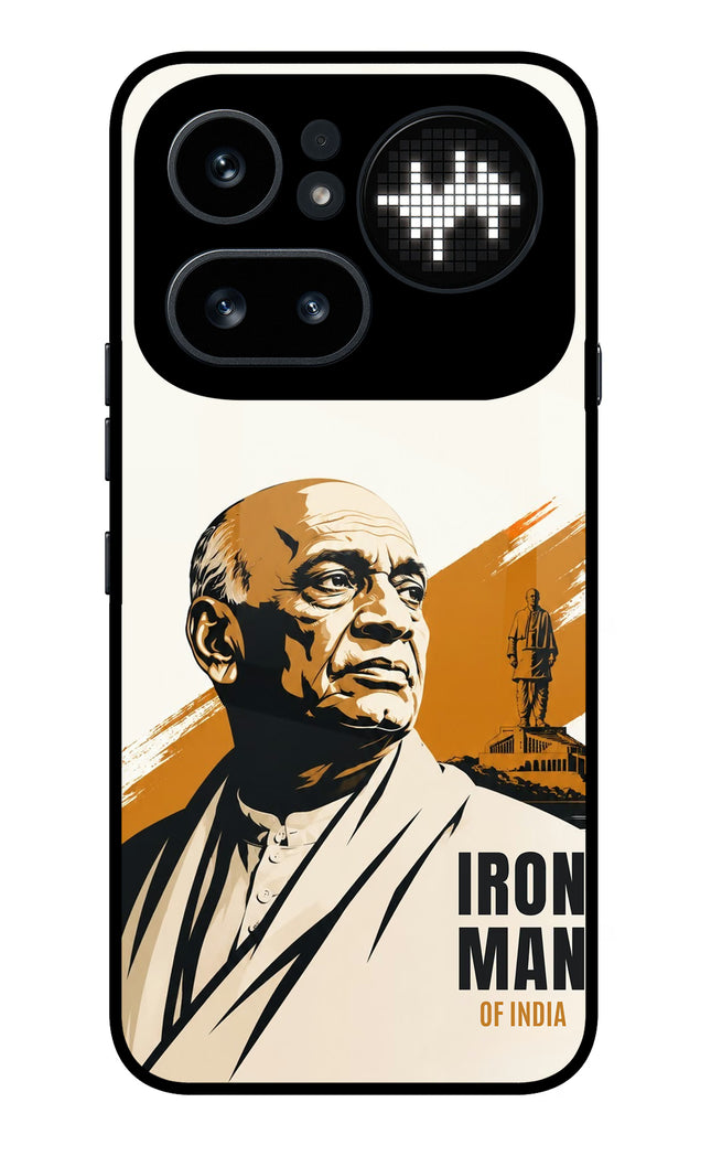 Sardar Patel Iron Will Nothing Phone 4a Pro Metal Case Back Cover by Casekaro