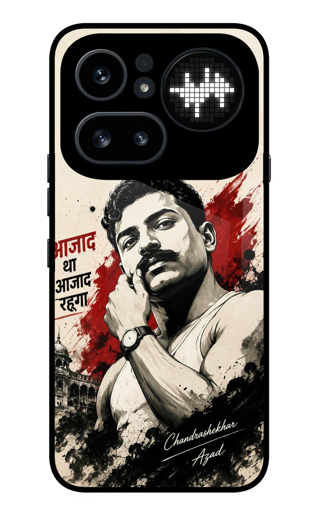 Chandrashekhar Azad Fearless Nothing Phone 4a Pro Metal Case Back Cover by Casekaro