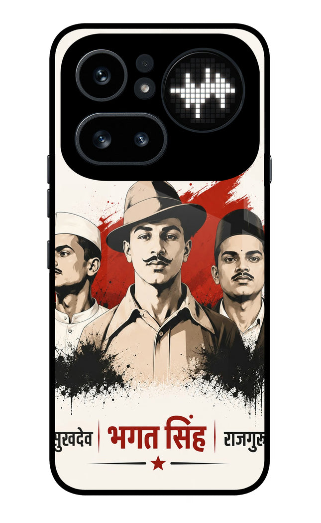 Bhagat Singh Trio Nothing Phone 4a Pro Metal Case Back Cover by Casekaro