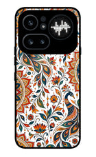 White Mayura Nothing Phone 4a Pro Metal Case Back Cover by Casekaro