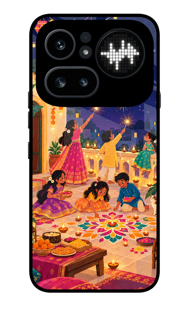 Diwali Night Nothing Phone 4a Pro Metal Case Back Cover by Casekaro