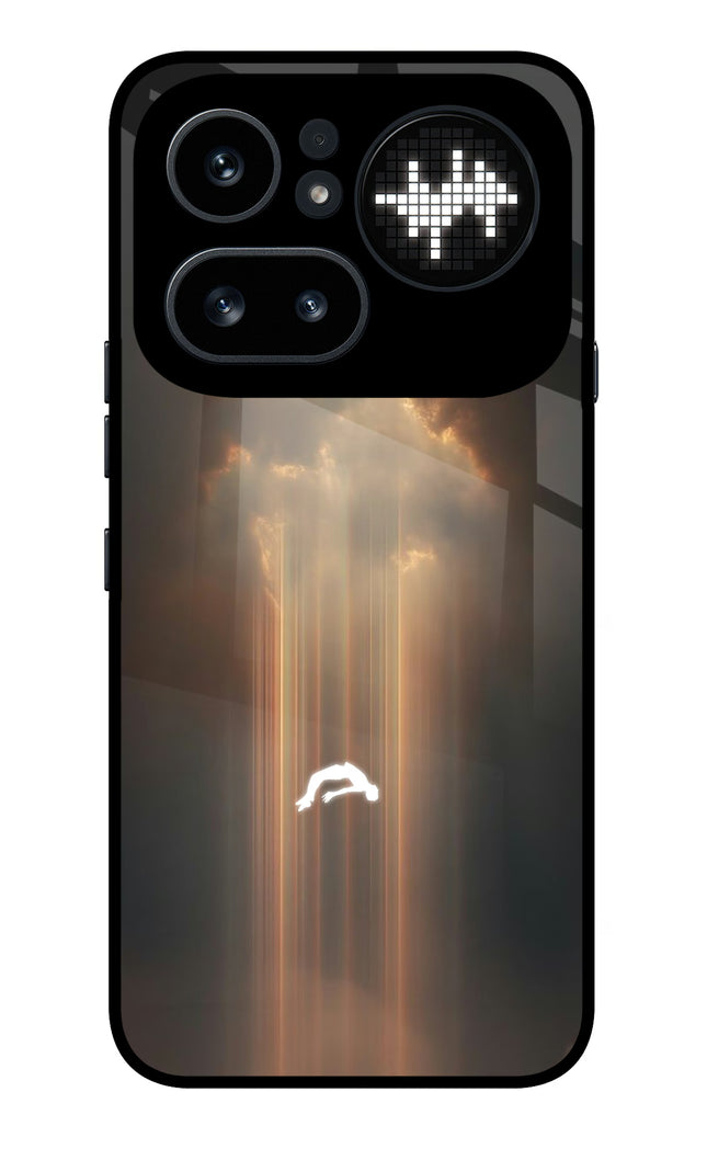 Heavenly Beam Nothing Phone 4a Pro Metal Case Back Cover by Casekaro