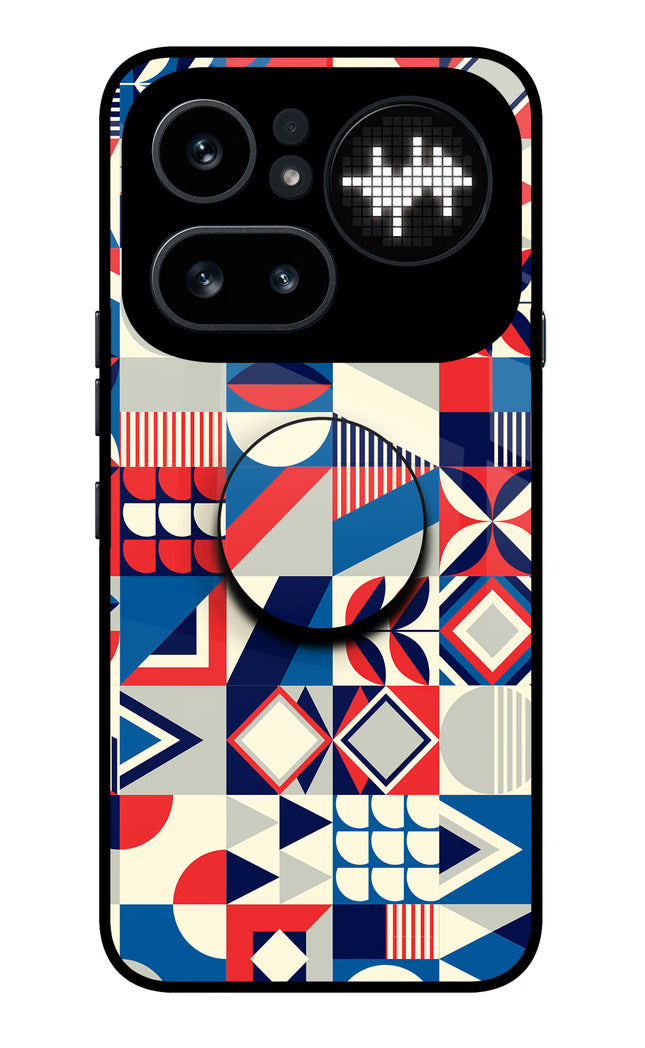 Colorful Pattern Nothing Phone 4a Pro Pop Case by Casekaro