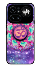 Om Purple Nothing Phone 4a Pro Pop Case by Casekaro