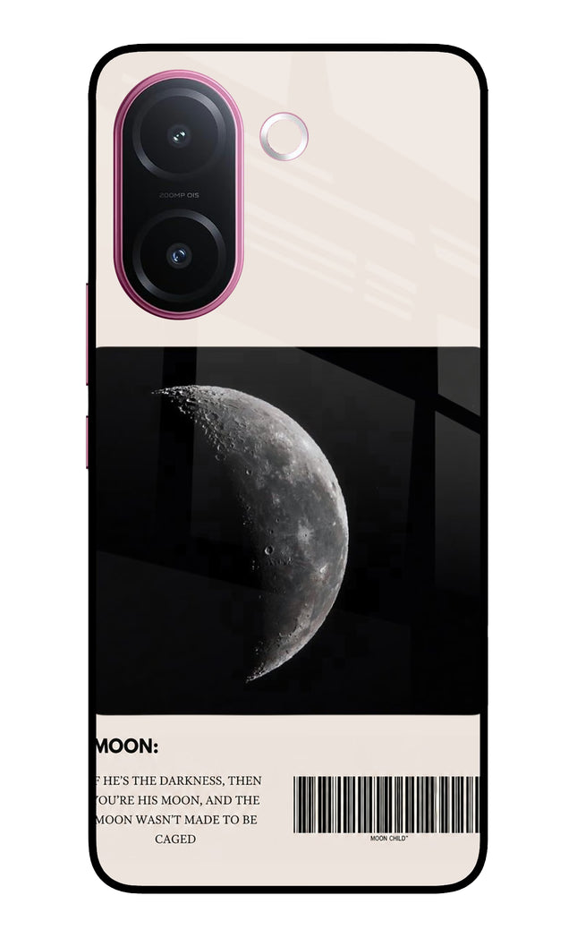 Moon Phase Vivo V60e 5G Metal Case Back Cover by Casekaro