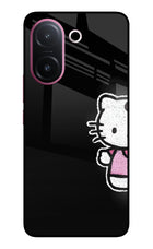 Kitty Charm Vivo V60e 5G Metal Case Back Cover by Casekaro