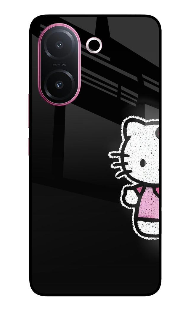 Kitty Charm Vivo V60e 5G Metal Case Back Cover by Casekaro