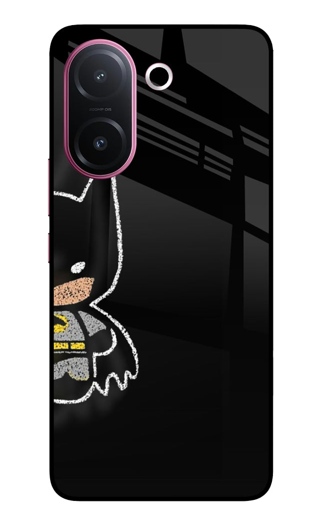 Bat Kitty Vivo V60e 5G Metal Case Back Cover by Casekaro