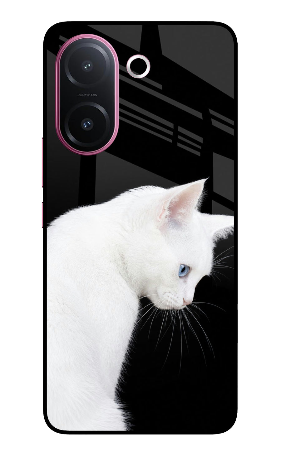 Snow Gaze Vivo V60e 5G Back Cover, Metal case
