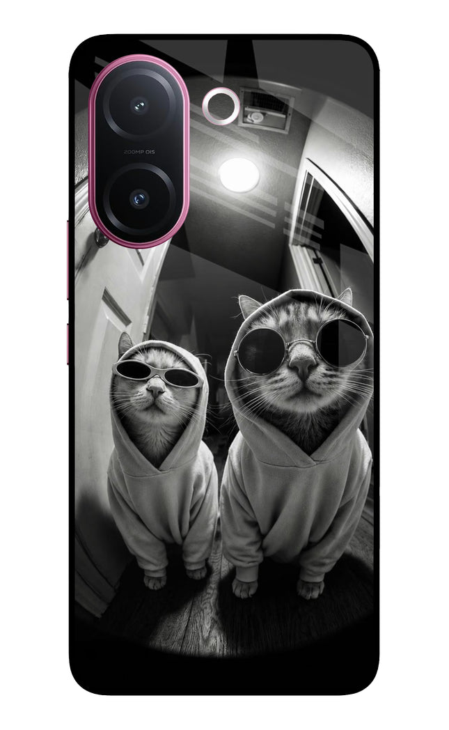 Hood Cats Vivo V60e 5G Metal Case Back Cover by Casekaro