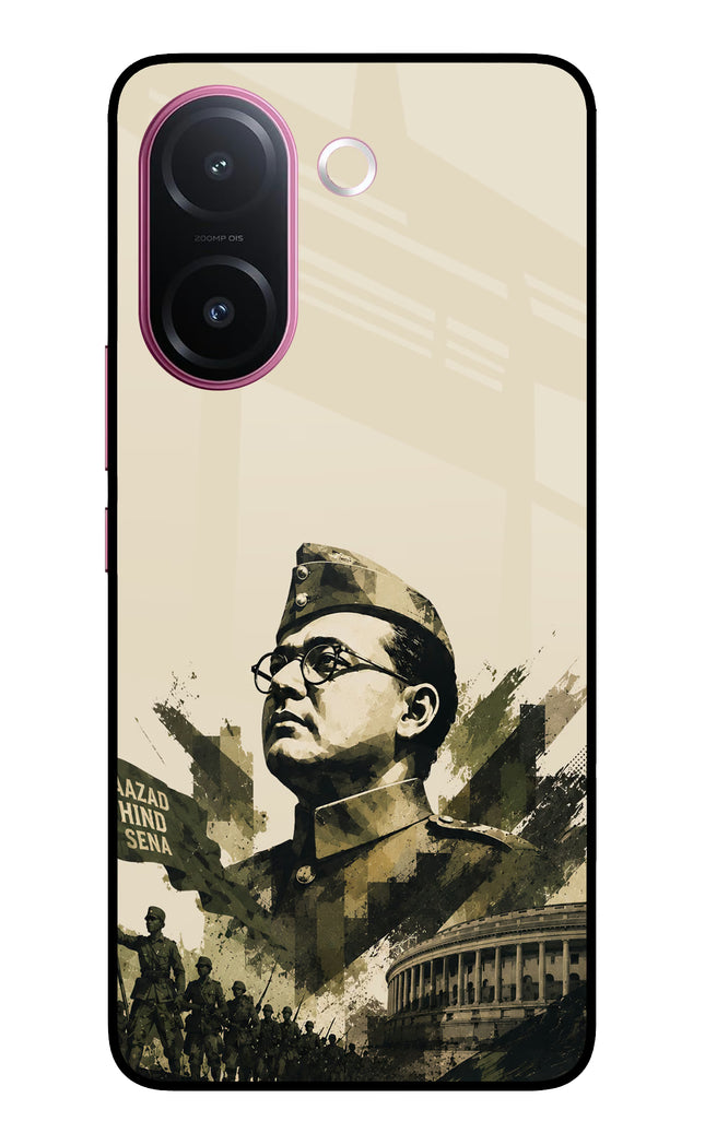Netaji Rising Vivo V60e 5G Metal Case Back Cover by Casekaro