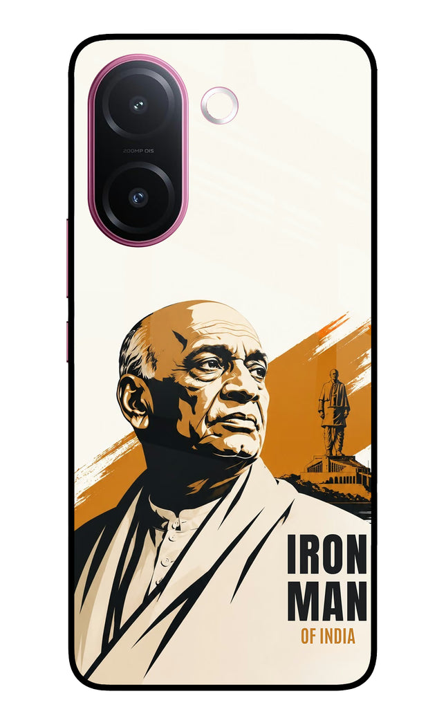 Sardar Patel Iron Will Vivo V60e 5G Metal Case Back Cover by Casekaro