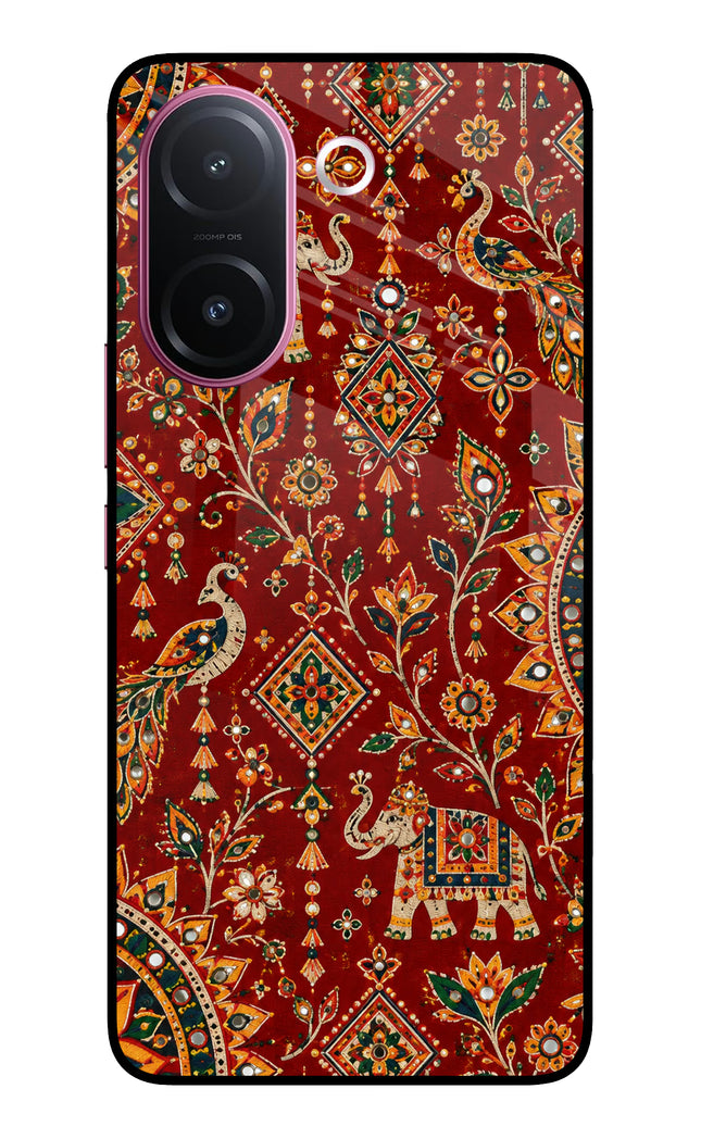 Laal Riwaaz Vivo V60e 5G Metal Case Back Cover by Casekaro