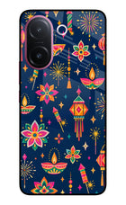Festive Pop Vivo V60e 5G Metal Case Back Cover by Casekaro