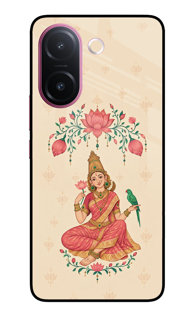Goddess Lakshmi Vivo V60e 5G Metal Case Back Cover by Casekaro