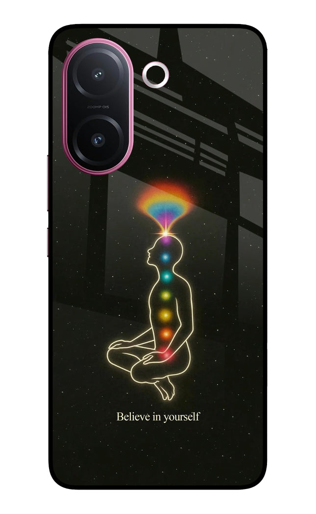 Believe in yourself Vivo V60e 5G Metal Case Back Cover by Casekaro