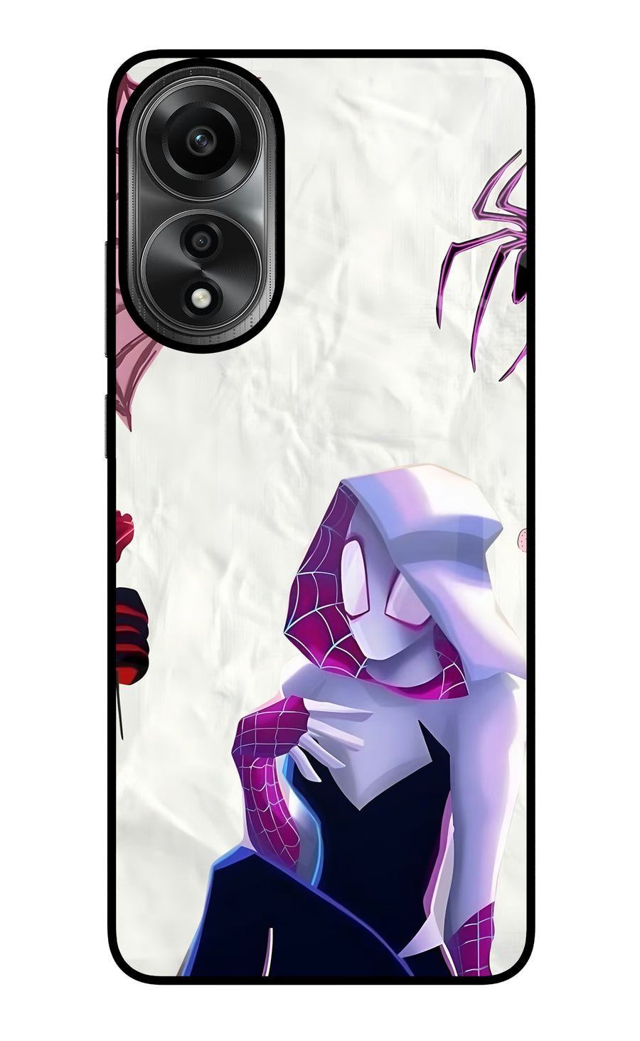 Gwen Verse Oppo A78 4G Back Cover, Metal case