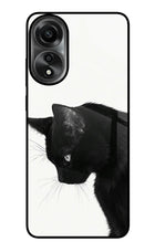 Shadow Gaze Oppo A78 4G Metal Case Back Cover by Casekaro
