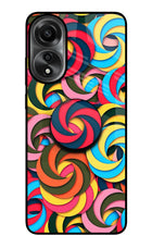Spiral Pattern Oppo A78 4G Pop Case by Casekaro