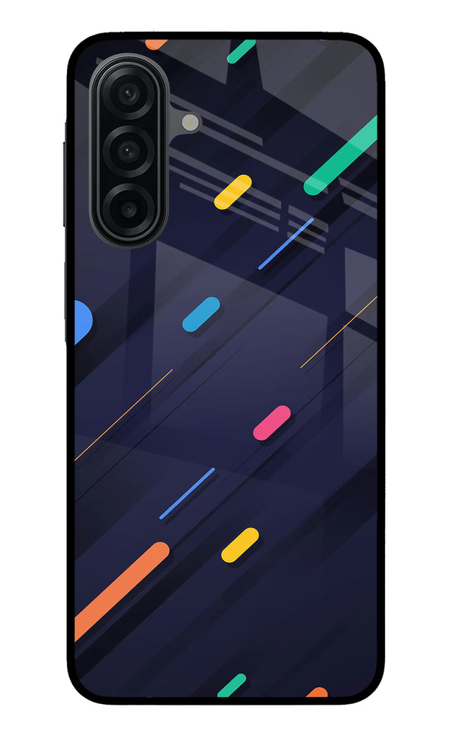 Abstract Design Samsung M17 5G Metal Case Back Cover by Casekaro