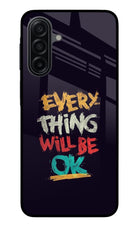 Everything Will Be Ok Samsung M17 5G Metal Case Back Cover by Casekaro