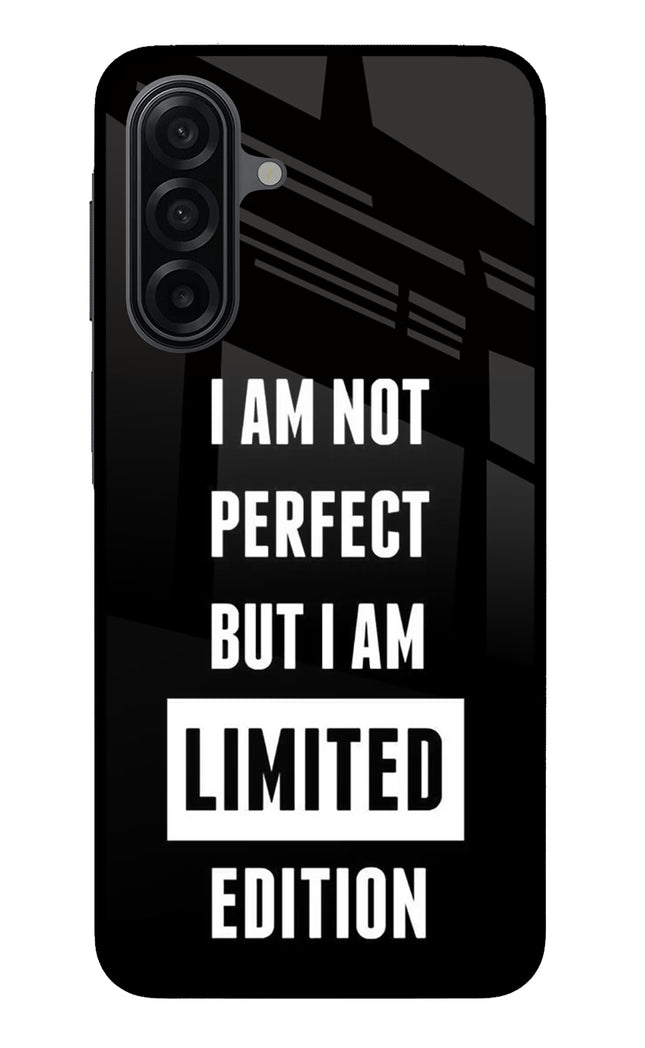 I Am Not Perfect But I Am Limited Edition Samsung M17 5G Metal Case Back Cover by Casekaro